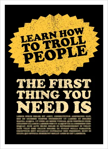 Learn How To Troll People