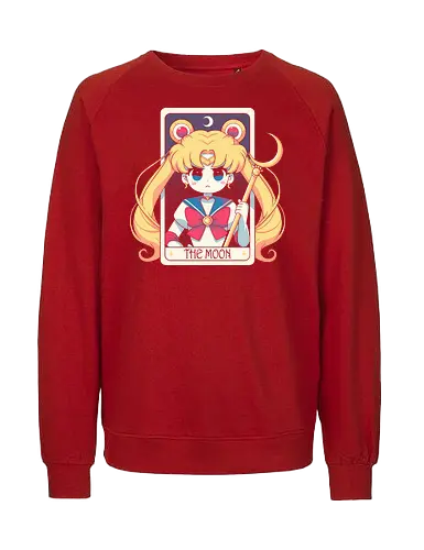 The Moon - anime, manga, sailor, moon, Sailor, serena, manga, japan - Fairtrade Sweatshirt