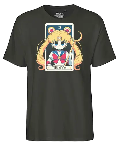 The Moon - anime, manga, sailor, moon, Sailor, serena, manga, japan - Fairtrade T-Shirt