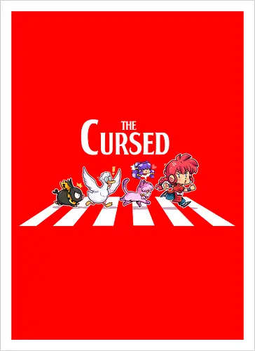 The Cursed - anime, manga, ranma, pchan, humor, cat, cute, shampoo, pig, beatles, abbey road, akane tendo, ranma saotome, shoujo - Kunstdruck
