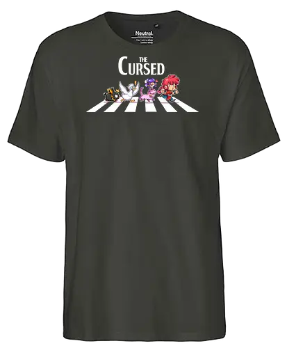 The Cursed - anime, manga, ranma, pchan, humor, cat, cute, shampoo, pig, beatles, abbey road, akane tendo, ranma saotome, shoujo - Fairtrade T-Shirt