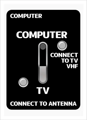 RF Switch 80's Game Art