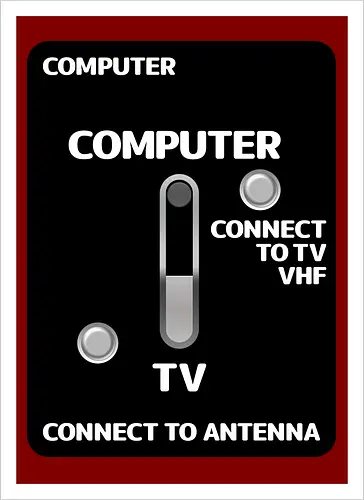 RF Switch 80's Game Art