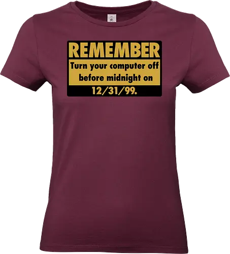 The Millennium Bug Vintage Art - vintage, game art, meme, memes, nerd, parody, pixel art, retro gaming, video game, arcade, game, funny quote, gaming, geek, humor, joke - Standard T-Shirt (Frauen)