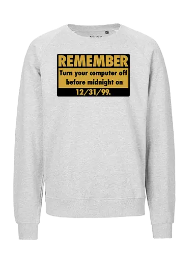 The Millennium Bug Vintage Art - vintage, game art, meme, memes, nerd, parody, pixel art, retro gaming, video game, arcade, game, funny quote, gaming, geek, humor, joke - Fairtrade Sweatshirt