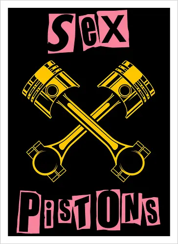 Sex Pistons Parody Art