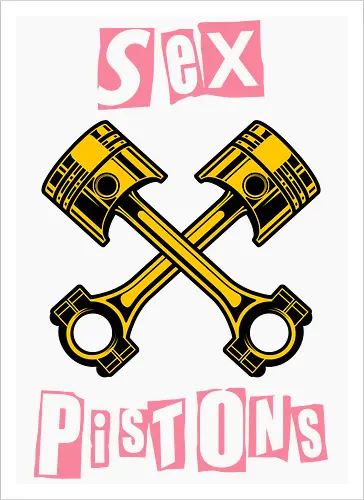 Sex Pistons Parody Art
