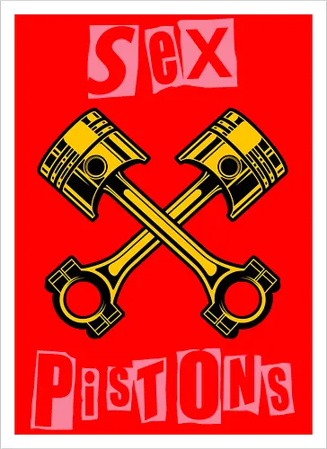 Sex Pistons Parody Art