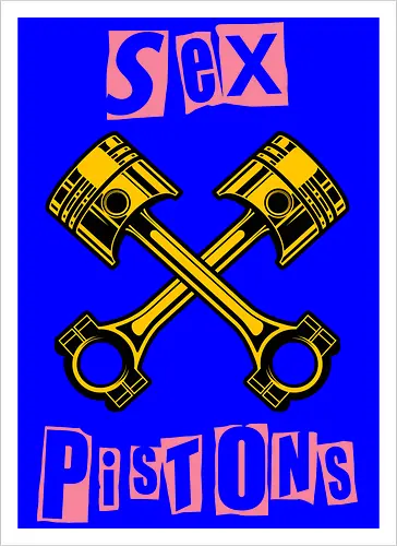 Sex Pistons Parody Art