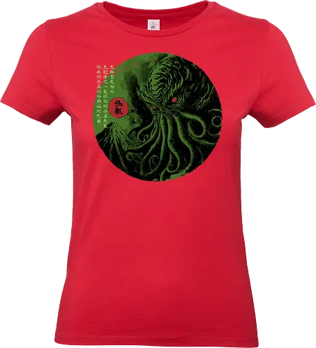 Rise of the great old one - cthulhu, lovecraft, novels, octopus, green - Standard T-Shirt (Frauen)