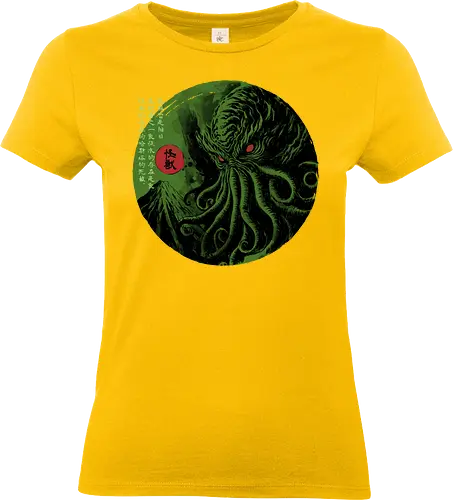 Rise of the great old one - cthulhu, lovecraft, novels, octopus, green - Standard T-Shirt (Frauen)