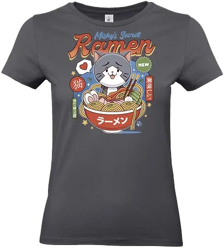 Mishelam Wonderland Mishy Ramen - legend heroes, crossbell, bracer guild, thors military academy, trails from zero, ramen, noodles, trails into reverie, trails of cold steel, gamer, gaming, video game, trails to azure, tio plato, mishy - Standard T-Shirt (Frauen)