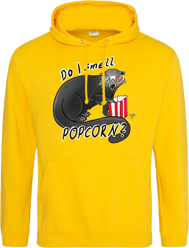 Binturong, Popcorn