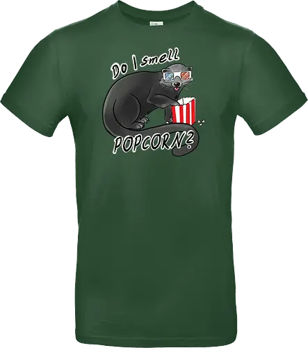 Binturong, Popcorn