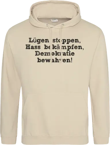 Lügen stoppen, Hass bekämpfen, Demokratie bewahren!