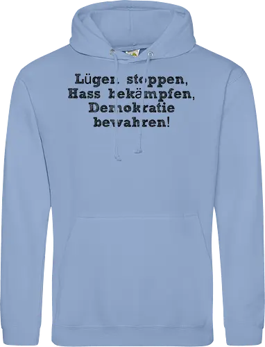 Lügen stoppen, Hass bekämpfen, Demokratie bewahren!