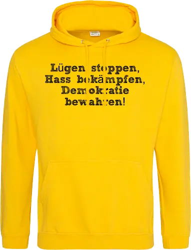 Lügen stoppen, Hass bekämpfen, Demokratie bewahren!