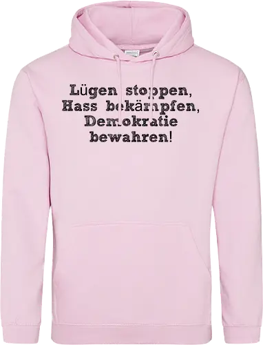 Lügen stoppen, Hass bekämpfen, Demokratie bewahren!