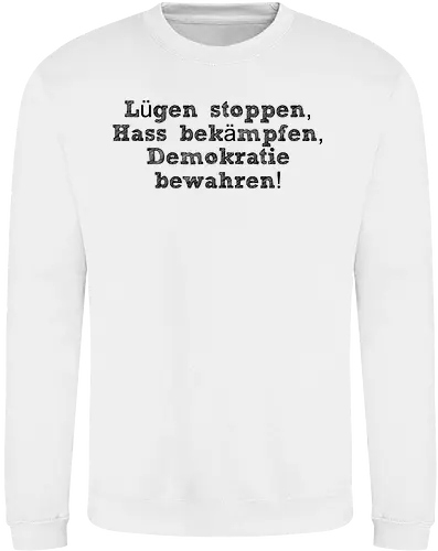 Lügen stoppen, Hass bekämpfen, Demokratie bewahren!