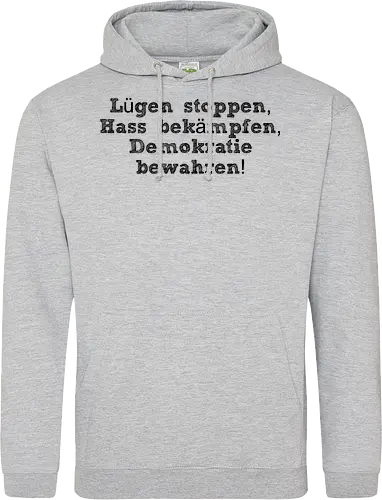Lügen stoppen, Hass bekämpfen, Demokratie bewahren!