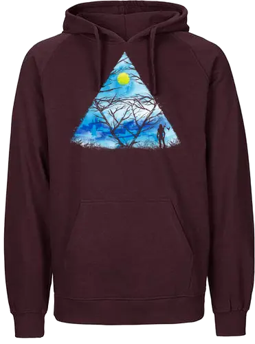 Song of winter - gaming, classic gaming, retrogaming, wild lands, Hero of Time - Fairtrade Hoodie