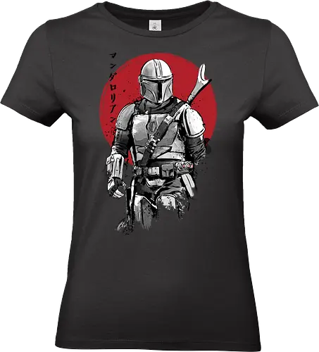 Bounty Hunter Bounty Hunter sumie - Bounty Hunter, Space Opera, sumi e, japan, japanese art, galaxy - Standard T-Shirt (Frauen)