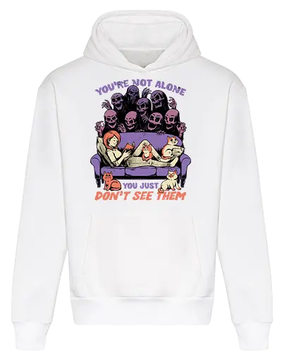 Ghosts and Cats Everywhere - Colored