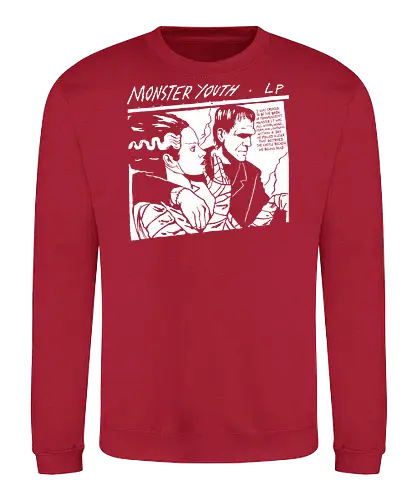 Monster Youth - frankenstein, retro, halloween, monster, demonigote, youth, parody - Sweatshirt