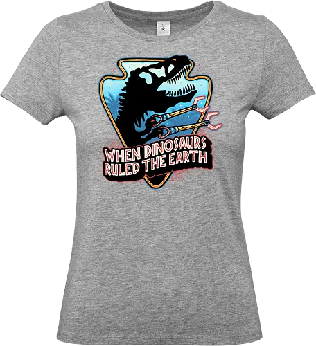 When Dinosaurs Ruled the Earth - Movie, film, dinosaur, adventure, dinosaurs, sci-fi, science fiction, action - Standard T-Shirt (Frauen)