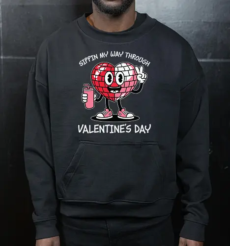 Sipping my way through Valentine's Day. 