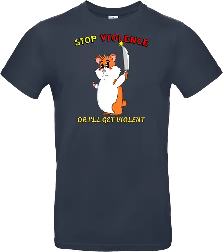 Stop Violence Hamster (Stoppt Gewalt Hamster)