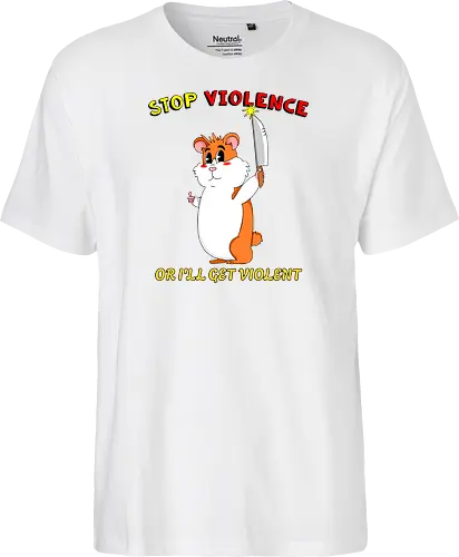 Stop Violence Hamster (Stoppt Gewalt Hamster)