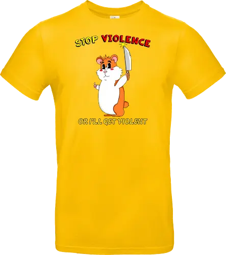 Stop Violence Hamster (Stoppt Gewalt Hamster)
