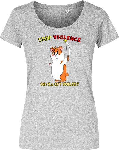 Stop Violence Hamster (Stoppt Gewalt Hamster)