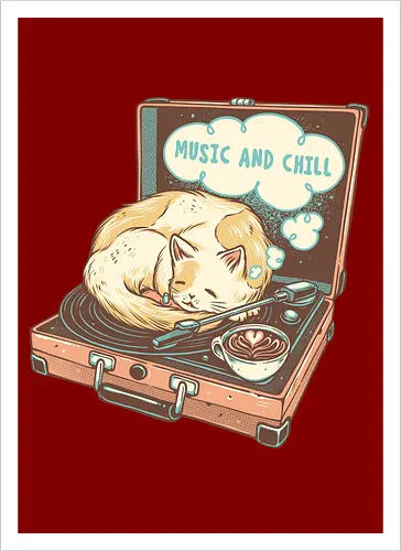 Music and Chill Cat