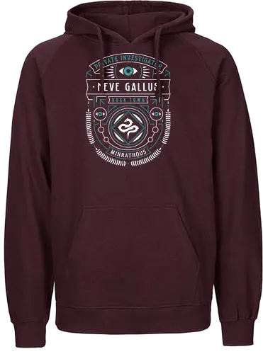 Minrathous Private Investigator Crest - dragon, veilguard, veil guard, video game, coffee, gaming, gamer, lyrium dagger, age, emmrich volkarin, rook, manfred, lucanis, bellara lutare, neve gallus, rpg, inquisition - Fairtrade Hoodie