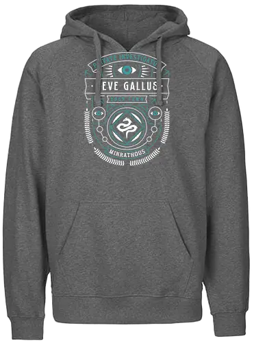Minrathous Private Investigator Crest - dragon, veilguard, veil guard, video game, coffee, gaming, gamer, lyrium dagger, age, emmrich volkarin, rook, manfred, lucanis, bellara lutare, neve gallus, rpg, inquisition - Fairtrade Hoodie