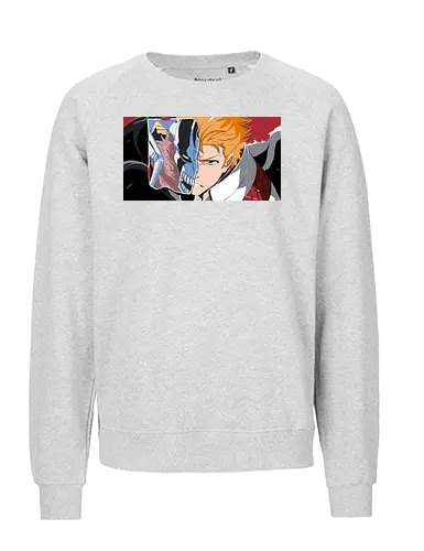 Half Hollow - anime, manga, ichigo, hollow, shinigami - Fairtrade Sweatshirt
