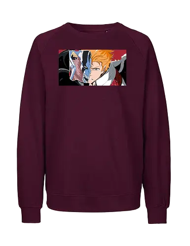 Half Hollow - anime, manga, ichigo, hollow, shinigami - Fairtrade Sweatshirt