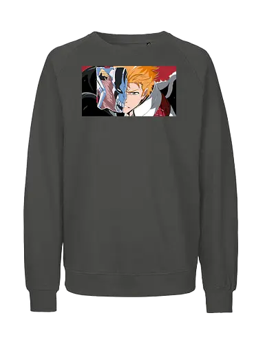 Half Hollow - anime, manga, ichigo, hollow, shinigami - Fairtrade Sweatshirt