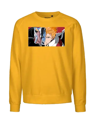 Half Hollow - anime, manga, ichigo, hollow, shinigami - Fairtrade Sweatshirt