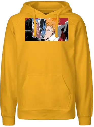 Half Hollow - anime, manga, ichigo, hollow, shinigami - Fairtrade Hoodie