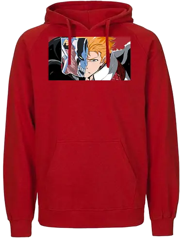 Half Hollow - anime, manga, ichigo, hollow, shinigami - Fairtrade Hoodie