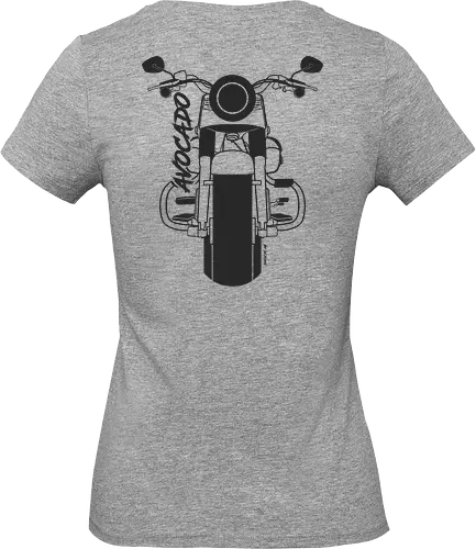Harley Davidson Fat Boy Luca Schwarz - Saisonstart2025, motorrad, bike, biker, Bremen, Niedersachsen, Oldenburg, Leer, Norden, Emsland, Cloppenburg - Standard T-Shirt (Frauen)