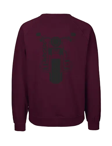 Harley Davidson Fat Boy Luca Schwarz - Saisonstart2025, motorrad, bike, biker, Bremen, Niedersachsen, Oldenburg, Leer, Norden, Emsland, Cloppenburg - Fairtrade Sweatshirt