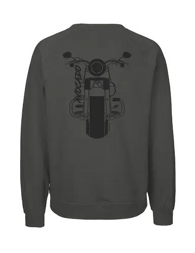 Harley Davidson Fat Boy Luca Schwarz - Saisonstart2025, motorrad, bike, biker, Bremen, Niedersachsen, Oldenburg, Leer, Norden, Emsland, Cloppenburg - Fairtrade Sweatshirt