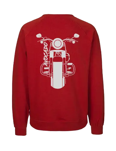 Harley Davidson Fat Boy Luca Weiß - Saisonstart2025, motorrad, bike, biker, Bremen, Niedersachsen, Oldenburg, Leer, Norden, Emsland, Cloppenburg - Fairtrade Sweatshirt