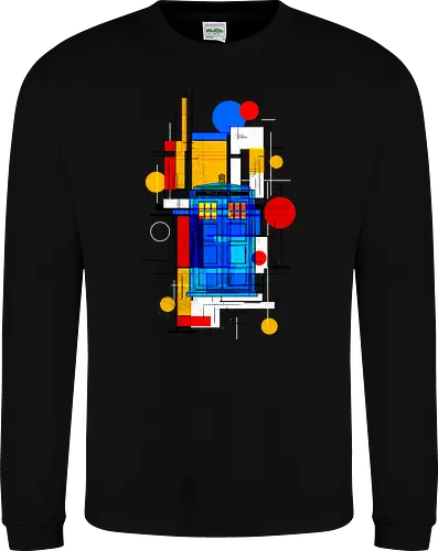 Constructivist blue box