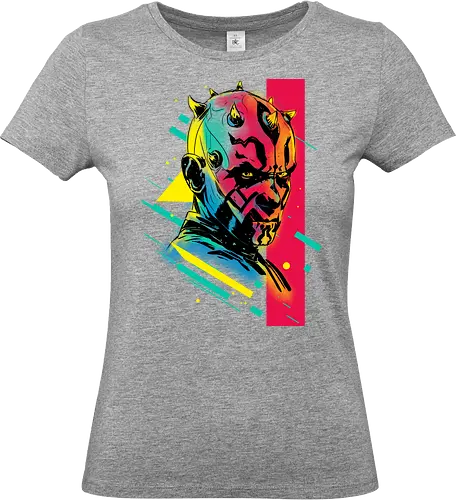 The synth - scifi, Space Opera, syth, dark side, synthwave, retro, vintage - Standard T-Shirt (Frauen)