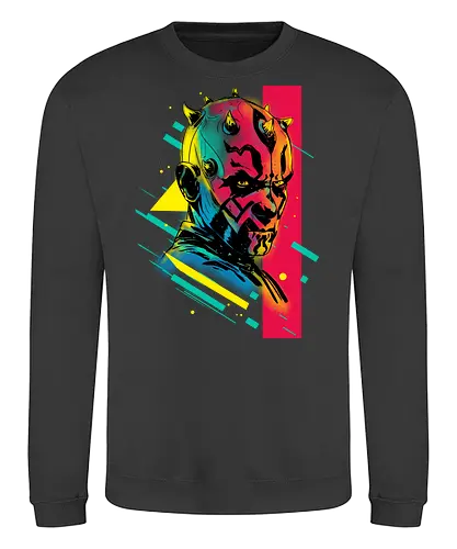 The synth - scifi, Space Opera, syth, dark side, synthwave, retro, vintage - Sweatshirt